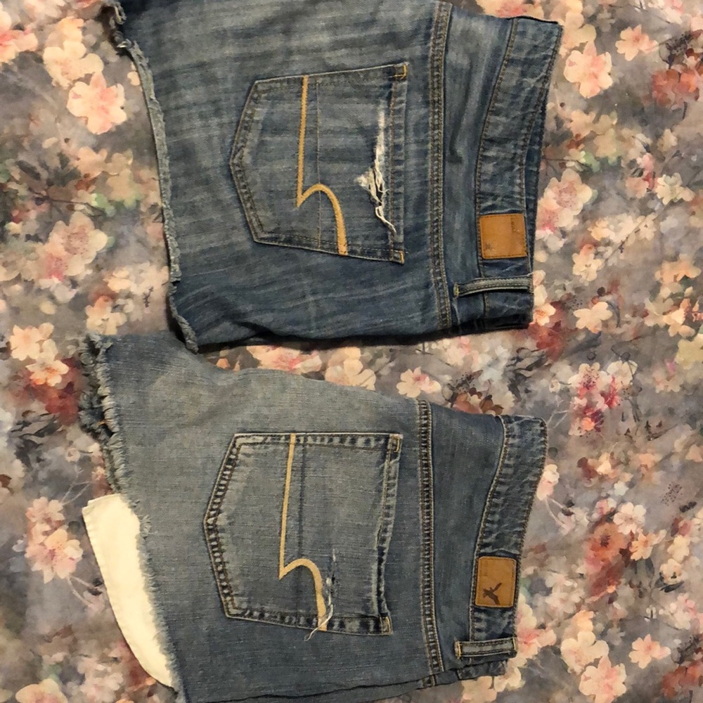 (2) Pairs of American Eagle Jean Shorts